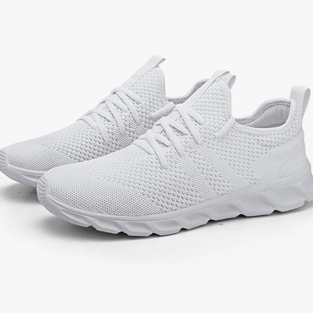 Women's White Sports Shoes – Comfortable Athletic Sneakers for Daily Wear