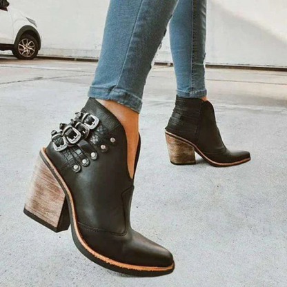 Women's Block Heels Boots – Stylish Comfortable Footwear for Every Occasion