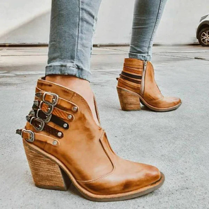 Women's Block Heels Boots – Stylish Comfortable Footwear for Every Occasion