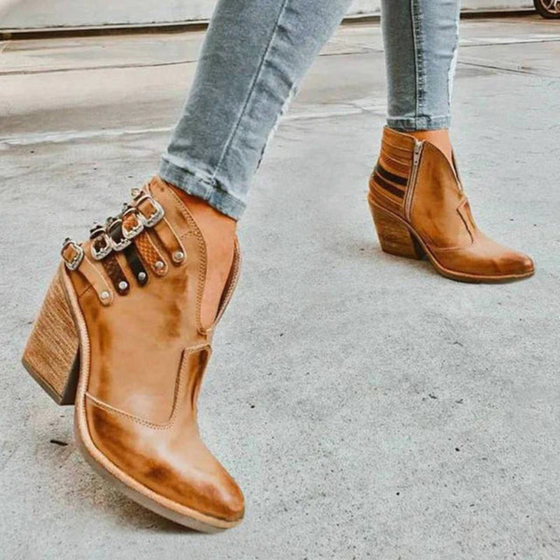 Women's Block Heels Boots – Stylish Comfortable Footwear for Every Occasion