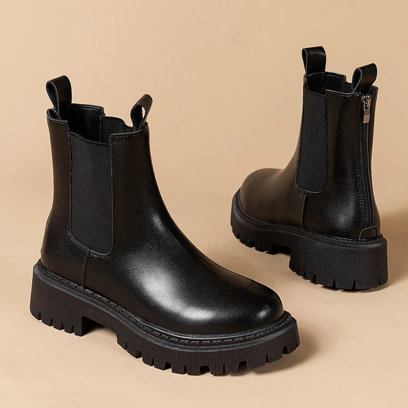 Chelsea Boots for Women – Stylish Black Ankle Boots for Casual and Dressy Looks