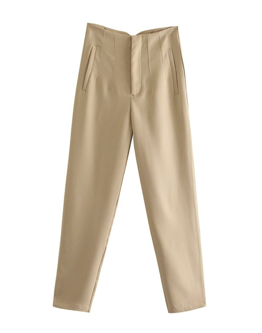 Chino Trousers for Women – Elegant Tailored Fit Pants for Casual and Formal Wear