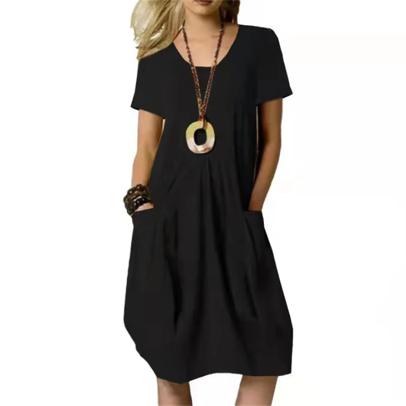 Summer Dress Women – Elegant A-Line Dress for Casual and Formal Occasions