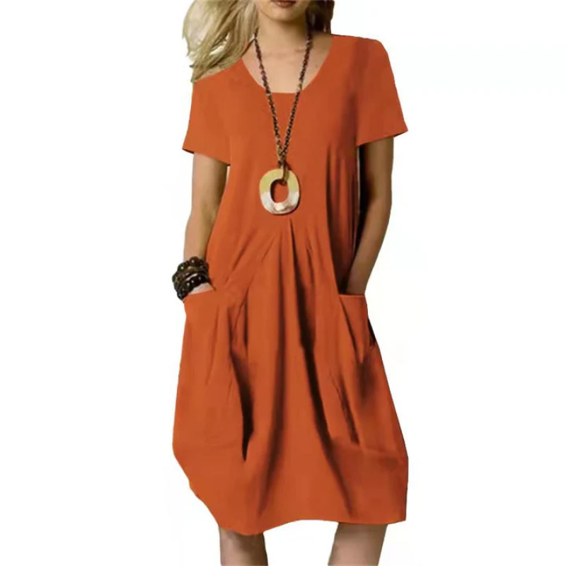 Summer Dress Women – Elegant A-Line Dress for Casual and Formal Occasions