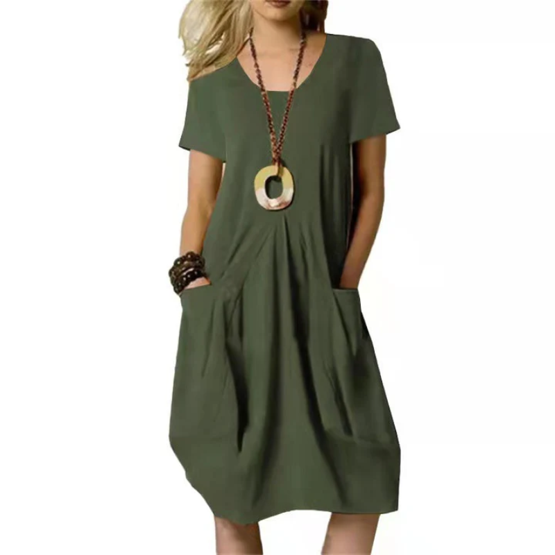 Summer Dress Women – Elegant A-Line Dress for Casual and Formal Occasions