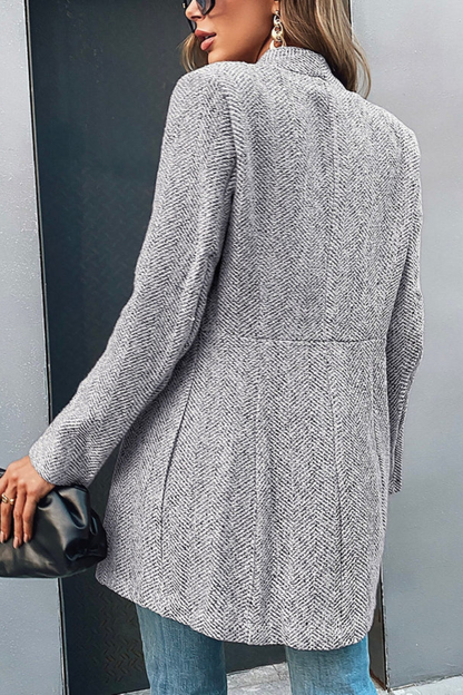 Women's Blazer Grey – Elegant Tailored Blazer for Office and Casual Wear