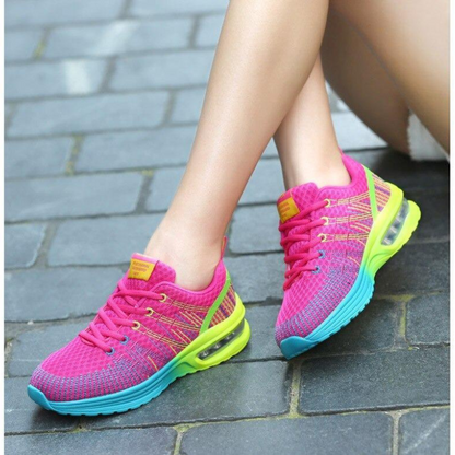 Women's Fitness Shoes – Colorful Lightweight Sports Sneakers for Active Lifestyle