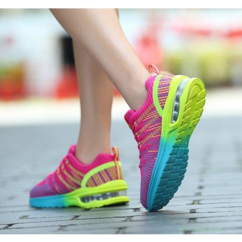 Women's Fitness Shoes – Colorful Lightweight Sports Sneakers for Active Lifestyle