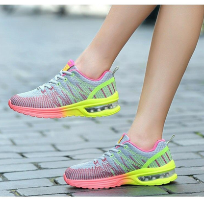 Women's Fitness Shoes – Colorful Lightweight Sports Sneakers for Active Lifestyle