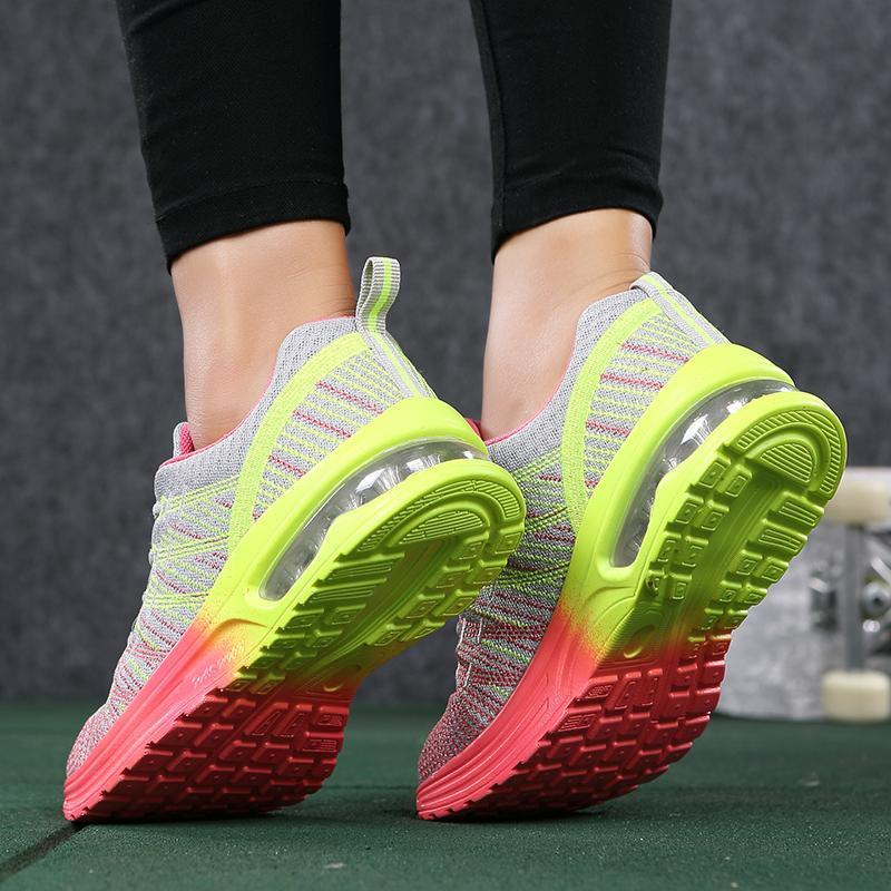 Women's Fitness Shoes – Colorful Lightweight Sports Sneakers for Active Lifestyle