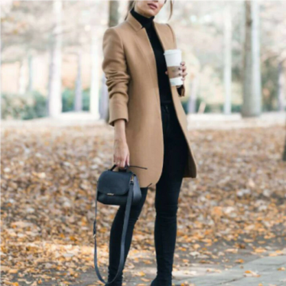 Trench Coat Women – Elegant Long Waterproof Coat for Stylish Outfits