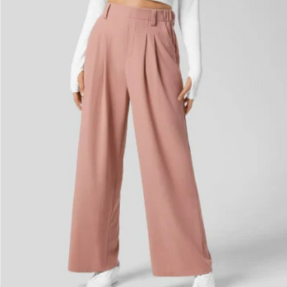 Wide Leg Trousers for Women – Elegant High-Waisted Fashion Pants