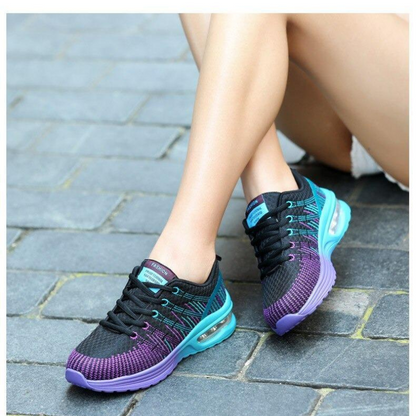 Women's Fitness Shoes – Colorful Lightweight Sports Sneakers for Active Lifestyle