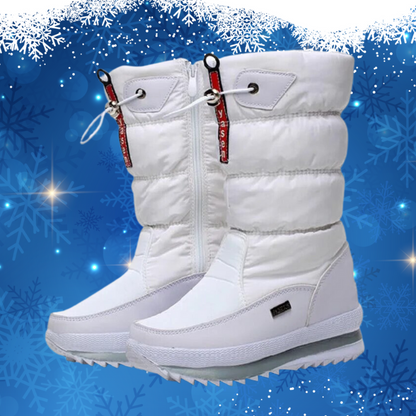 Women's Insulated Snow Boots – Warm Waterproof Winter Footwear for Cold Weather