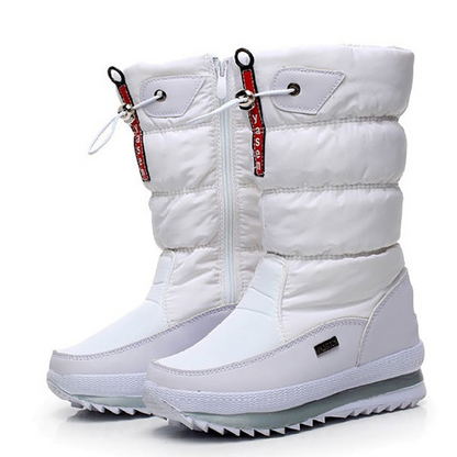 Women's Insulated Snow Boots – Warm Waterproof Winter Footwear for Cold Weather