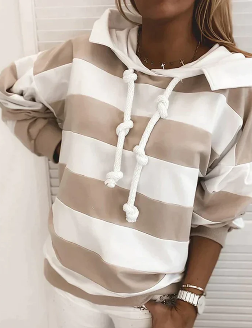 Women's Oversized Hoodie – Cozy Hooded Pullover for Casual Wear