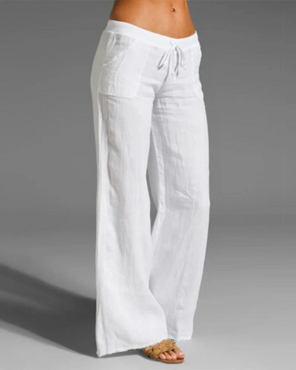 Wide Leg Trousers Women – Elegant Lightweight Pants for Casual and Formal Wear