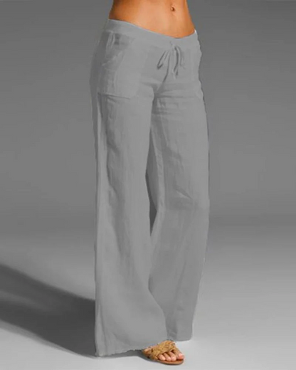 Wide Leg Trousers Women – Elegant Lightweight Pants for Casual and Formal Wear