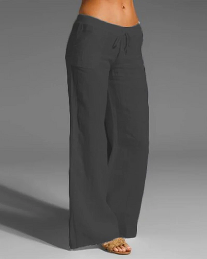 Wide Leg Trousers Women – Elegant Lightweight Pants for Casual and Formal Wear