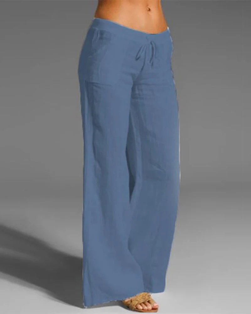 Wide Leg Trousers Women – Elegant Lightweight Pants for Casual and Formal Wear