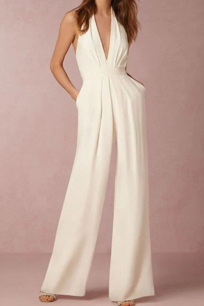 Elegant Women's Jumpsuit – Festive Chic Outfit for Parties and Events