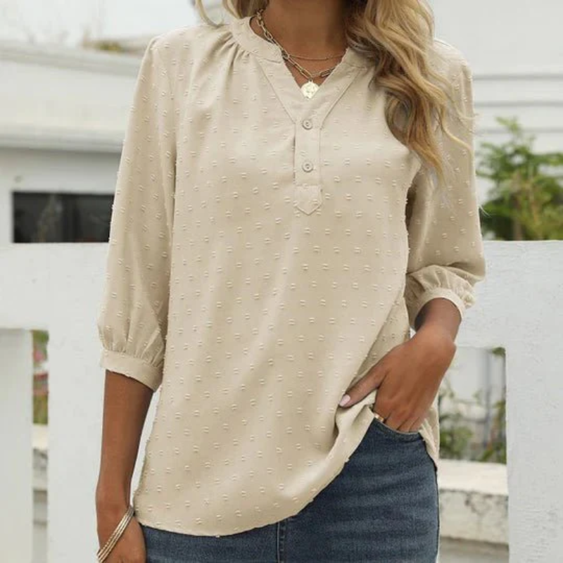 Women's Long Sleeve Tops – Elegant Casual Blouse for Work and Events