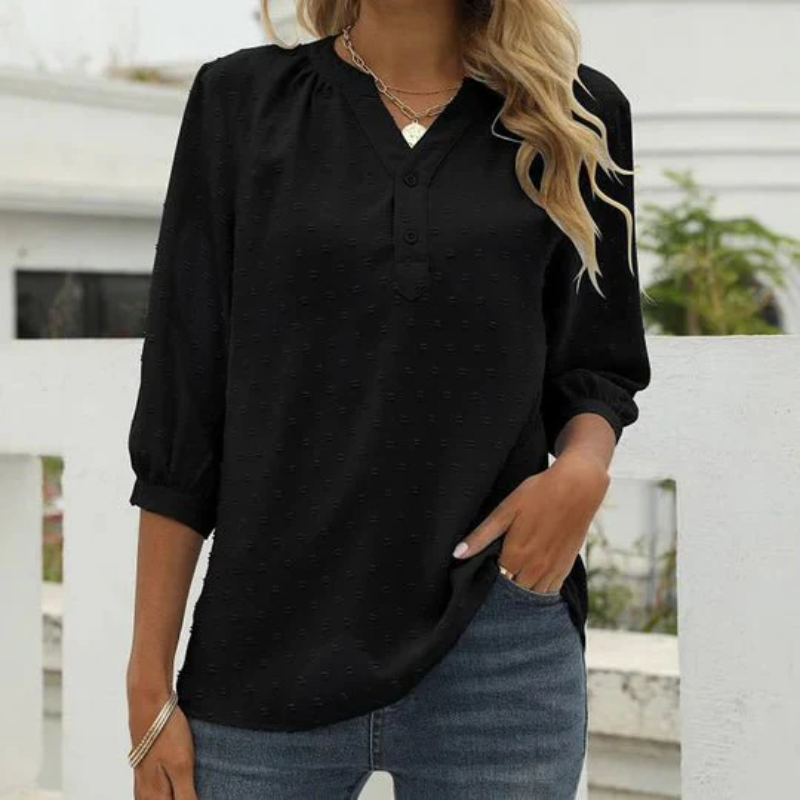 Women's Long Sleeve Tops – Elegant Casual Blouse for Work and Events