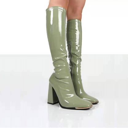 Long Boots for Women – Stylish Heeled Knee-High Footwear for Fashion