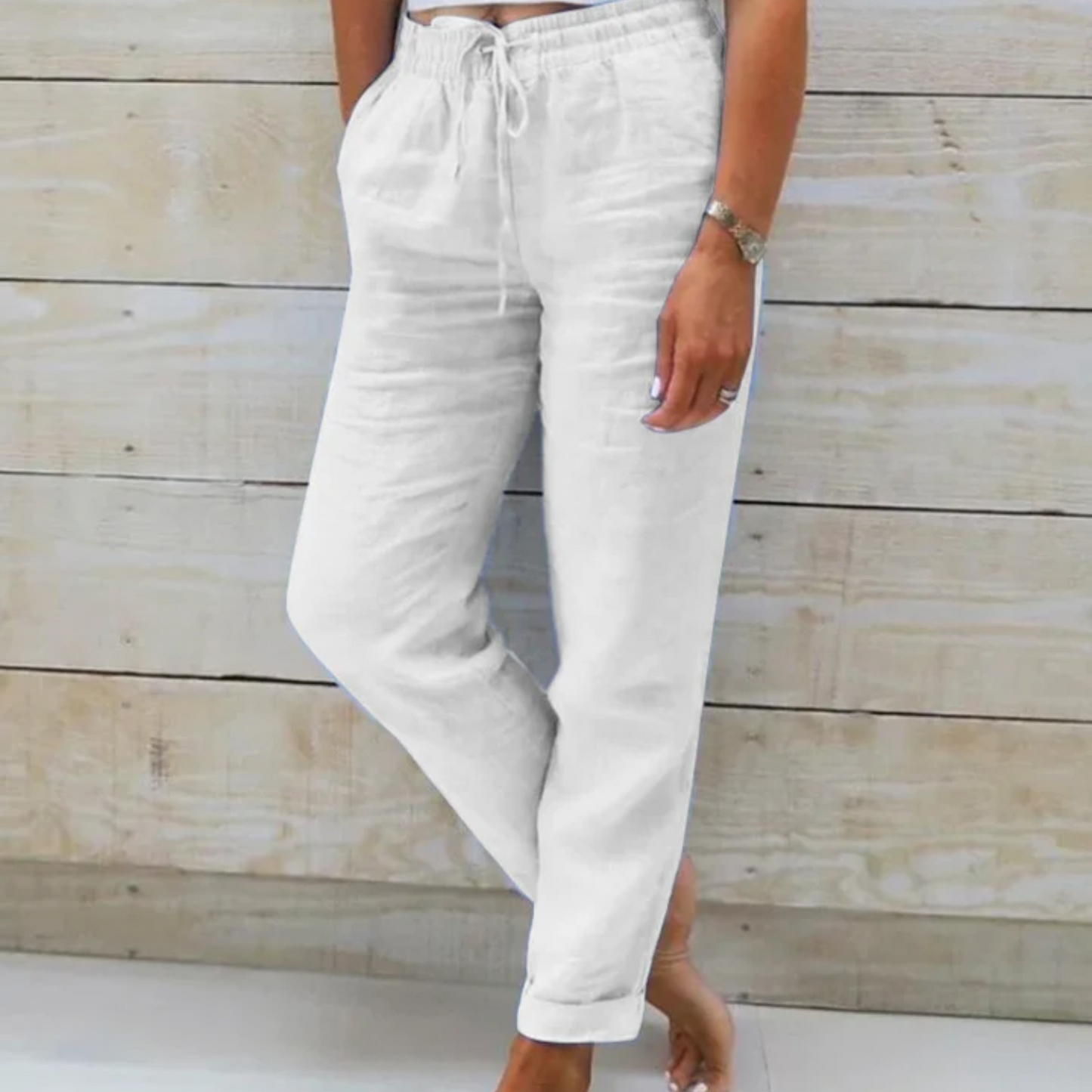 Lightweight Summer Trousers for Women – Fabric Trousers, Casual & Comfortable