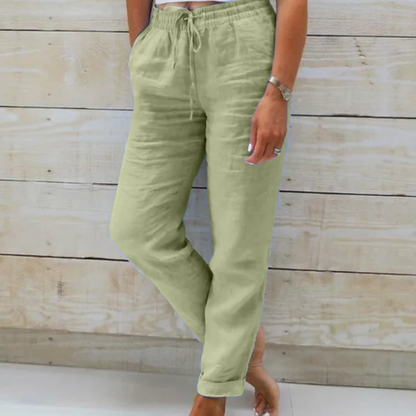 Lightweight Summer Trousers for Women – Fabric Trousers, Casual & Comfortable