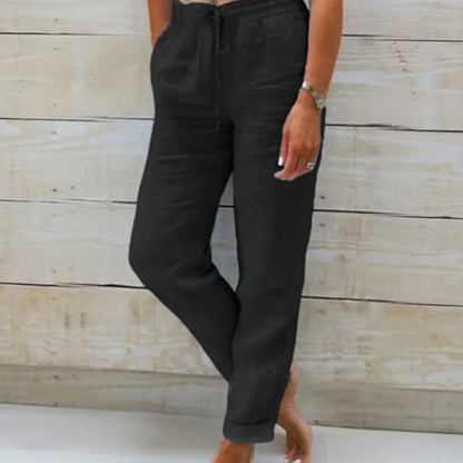 Lightweight Summer Trousers for Women – Fabric Trousers, Casual & Comfortable