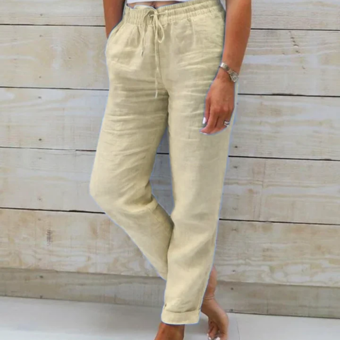 Lightweight Summer Trousers for Women – Fabric Trousers, Casual & Comfortable