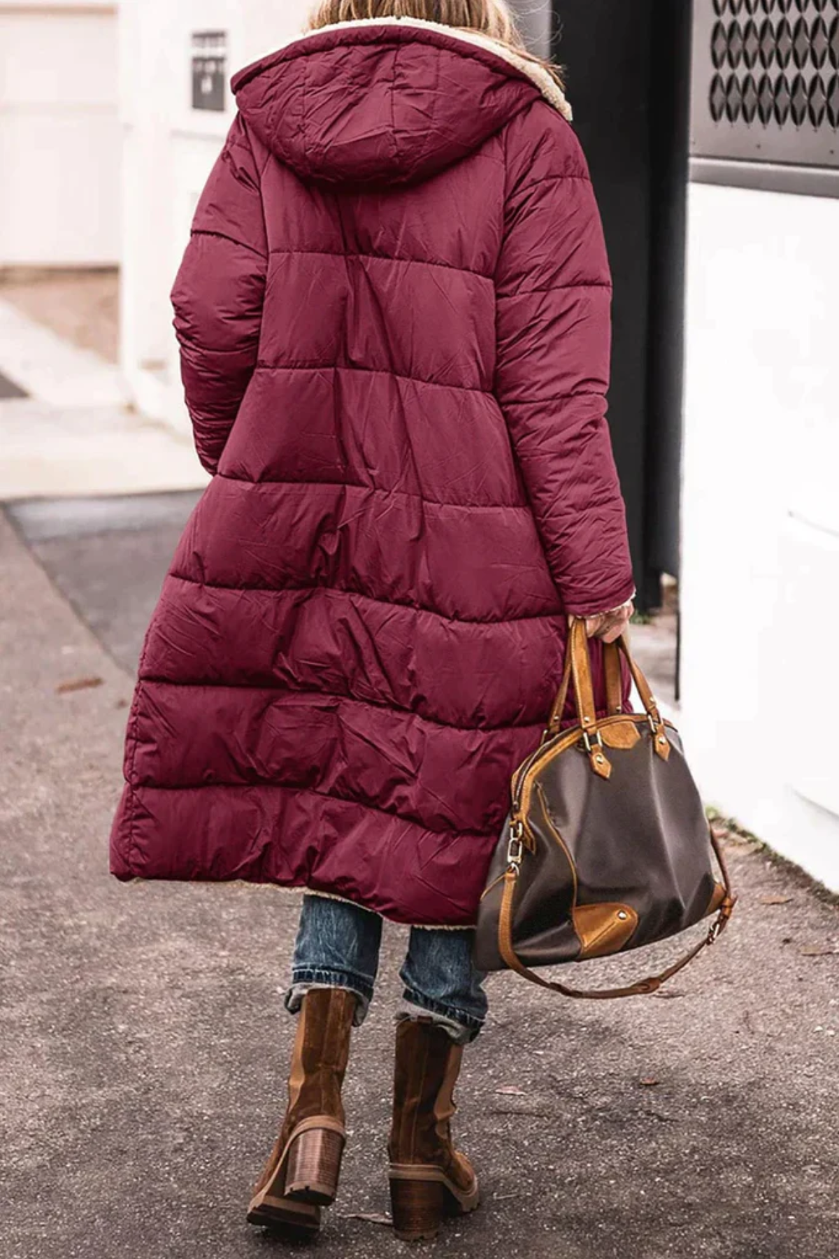 Lightweight Down Jacket Women – Cozy Teddy Jacket for Winter Fashion