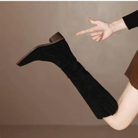 Over Knee Boots Women – Stylish Black Thigh High Footwear for Fashion