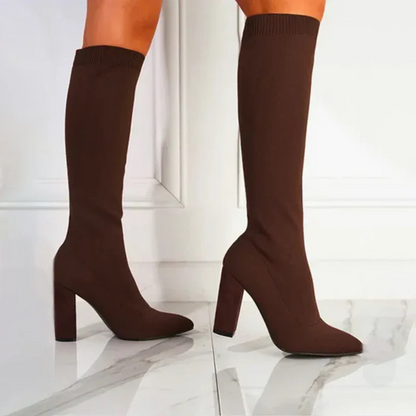 Over-the-Knee Boots for Women – Stylish Black Knee-High Footwear