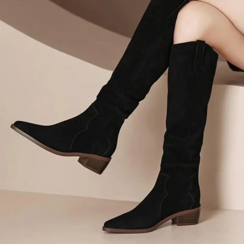 Over Knee Boots Women – Stylish Black Thigh High Footwear for Fashion