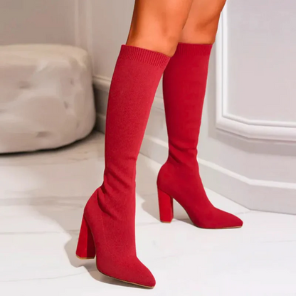 Over-the-Knee Boots for Women – Stylish Black Knee-High Footwear