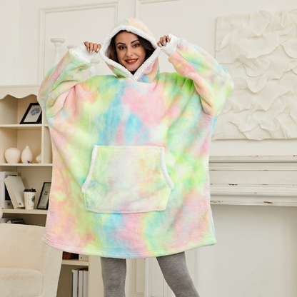 Women's Oversized Hoodie – Long Cozy Sweatshirt for Casual Wear