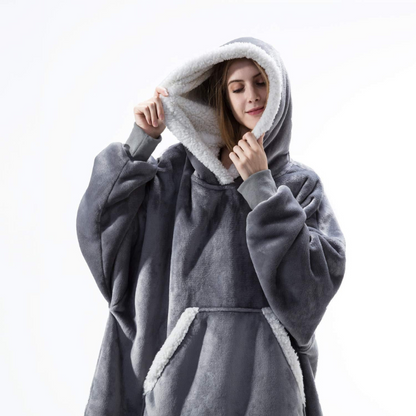 Women's Oversized Hoodie – Long Cozy Sweatshirt for Casual Wear