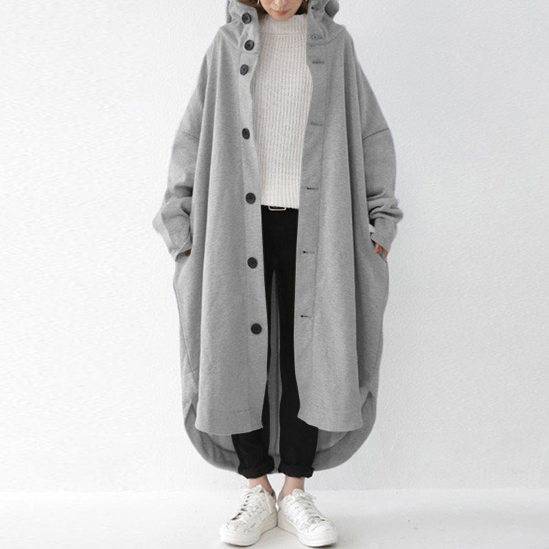 Long Women's Jacket – Oversized Stylish Outerwear for Casual and Chic Looks