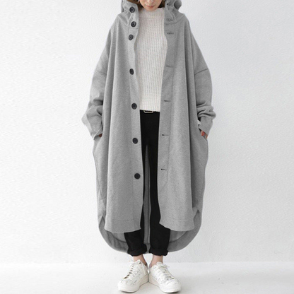 Long Women's Jacket – Oversized Stylish Outerwear for Casual and Chic Looks