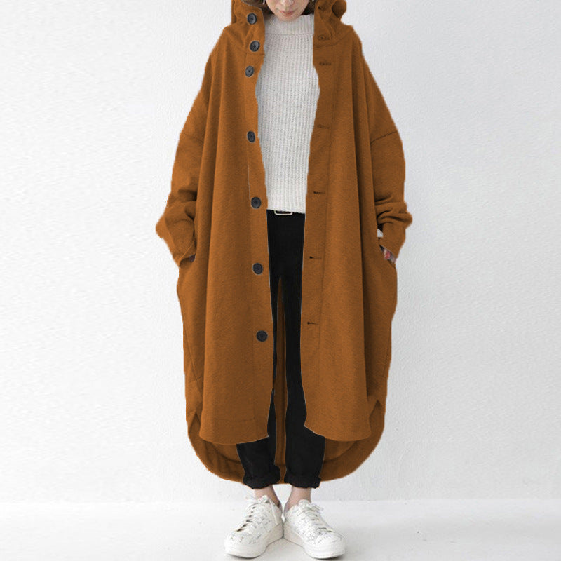 Long Women's Jacket – Oversized Stylish Outerwear for Casual and Chic Looks