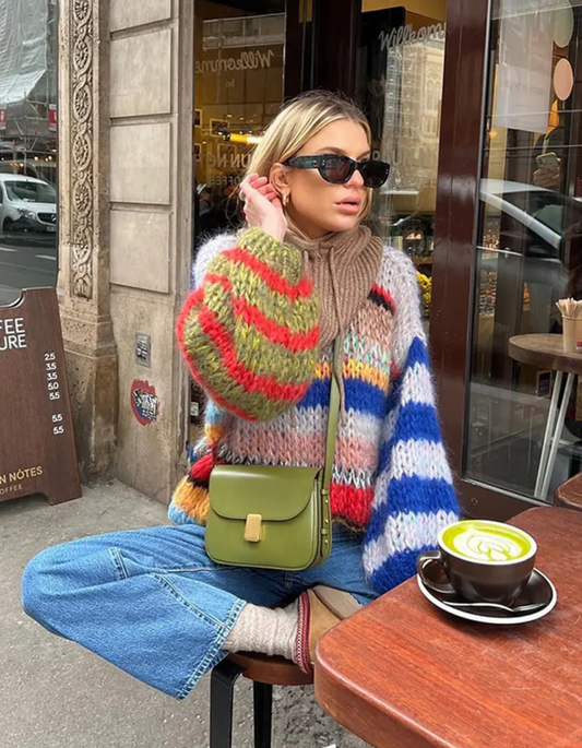 Women's Oversized Jumper – Elegant Knit Sweater for Casual and Chic Style