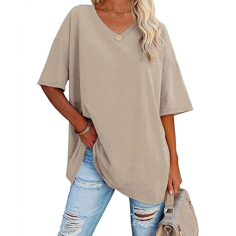 Women's Oversized Black Shirt – Casual Chic Top for Everyday Style