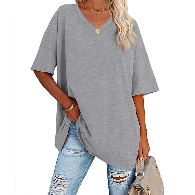 Women's Oversized Black Shirt – Casual Chic Top for Everyday Style