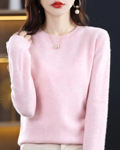 Women's Knitted Jumper Black – Cozy Knit Sweater for Casual Wear