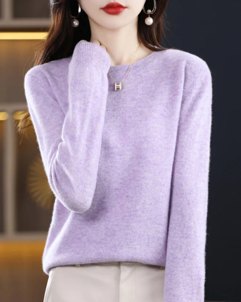 Women's Knitted Jumper Black – Cozy Knit Sweater for Casual Wear