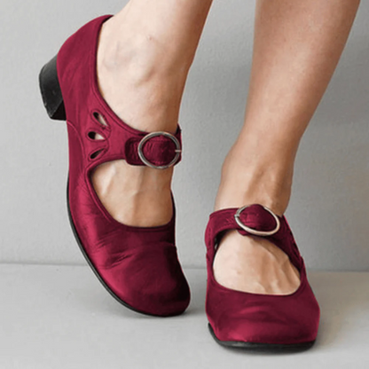 Comfortable Red Ladies Shoes – Stylish Footwear for Everyday Wear