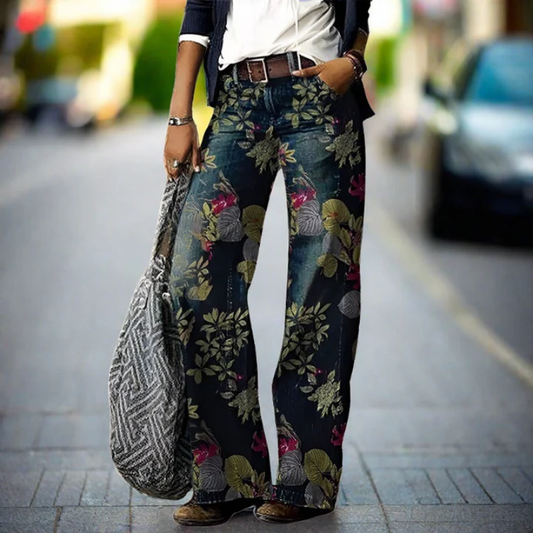 Wide Leg Jeans for Women – Stylish High-Waisted Denim Trousers