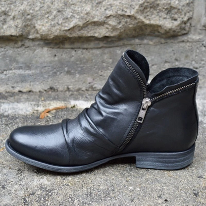 Women's Waterproof Black Ankle Boots – Stylish, Durable, and Comfortable Footwear